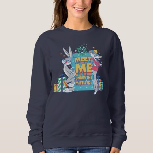 LOONEY TUNES  Meet Me Under the Mistletoe Sweatshirt