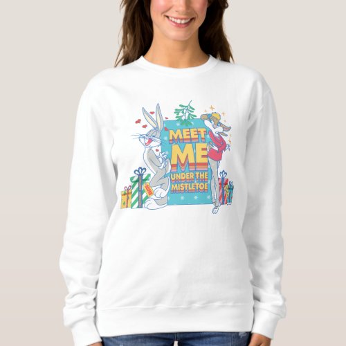 LOONEY TUNES  Meet Me Under the Mistletoe Sweatshirt