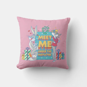 LOONEY TUNES™ Meet Me Under the Mistletoe Throw Pillow