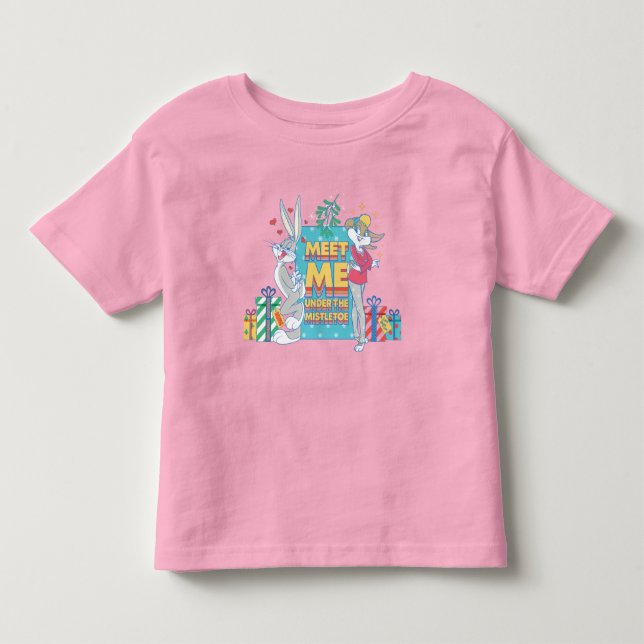 LOONEY TUNES™ | Meet Me Under the Mistletoe Toddler T-shirt (Front)