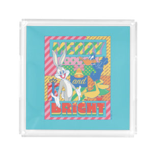 LOONEY TUNES™ Merry and Bright Christmas Acrylic Tray