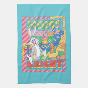 LOONEY TUNES™   Merry and Bright Christmas Kitchen Towel