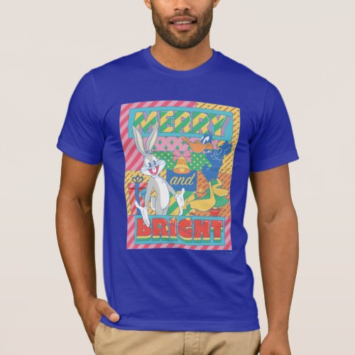 LOONEY TUNES  Merry and Bright Christmas T_Shirt