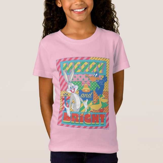LOONEY TUNES™ | Merry and Bright Christmas T-Shirt (Front)