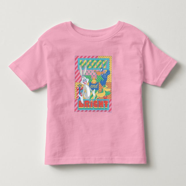 LOONEY TUNES™ | Merry and Bright Christmas Toddler T-shirt (Front)