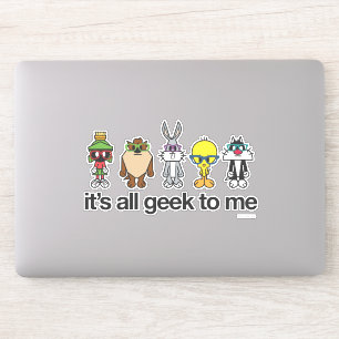 LOONEY TUNES™ Nerds - All Geek To Me Sticker