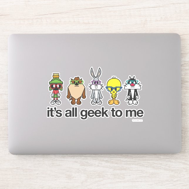 LOONEY TUNES™ Nerds - All Geek To Me Sticker (Computer)