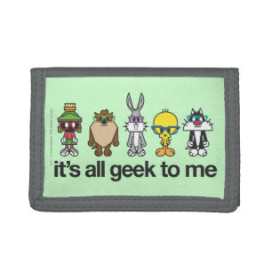 LOONEY TUNES™ Nerds - All Geek To Me Tri-fold Wallet