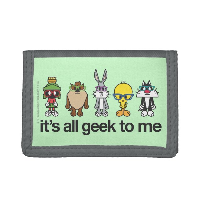 LOONEY TUNES™ Nerds - All Geek To Me Tri-fold Wallet (Front)