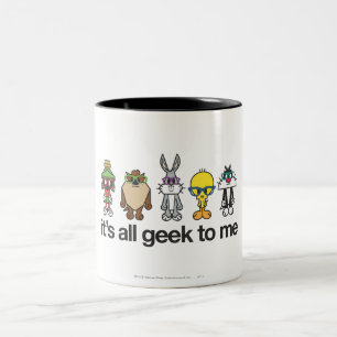 LOONEY TUNES™ Nerds - All Geek To Me Two-Tone Coffee Mug