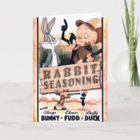 LOONEY TUNES™ Rabbit Seasoning Card