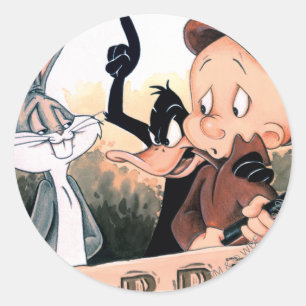 LOONEY TUNES™ Rabbit Seasoning Classic Round Sticker