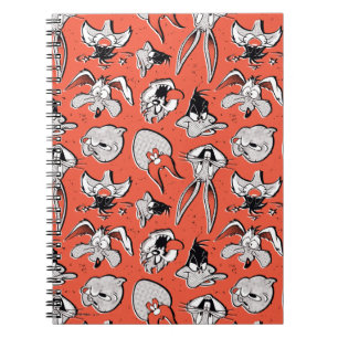 LOONEY TUNES™ Retro Halftone Pattern Notebook