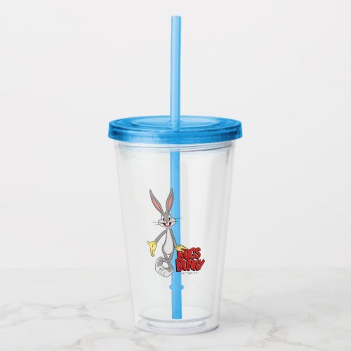 LOONEY TUNES Retro Laughs  BUGS BUNNY Acrylic Tumbler