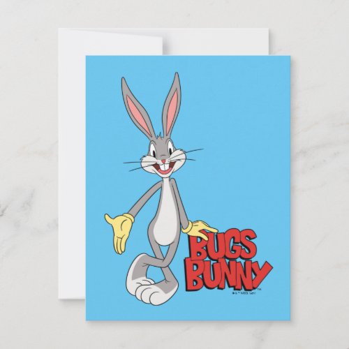 LOONEY TUNES Retro Laughs  BUGS BUNNY Note Card