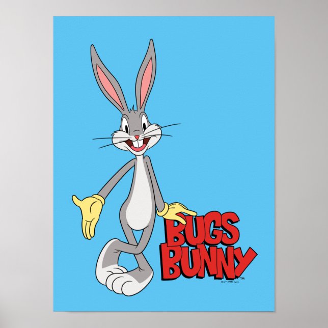 LOONEY TUNES™ Retro Laughs | BUGS BUNNY™ Poster (Front)