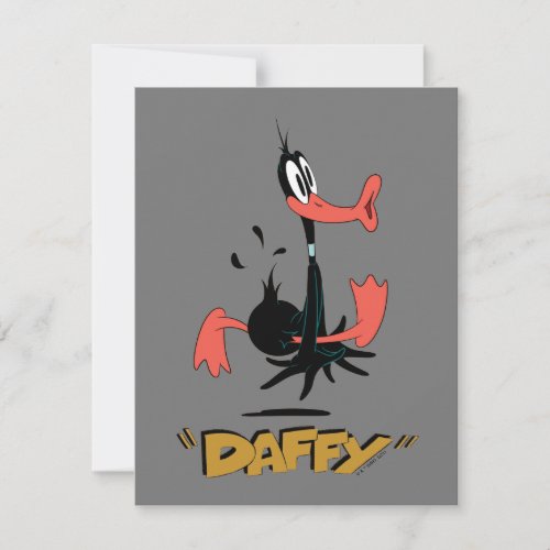 LOONEY TUNES Retro Laughs  DAFFY DUCK Note Card