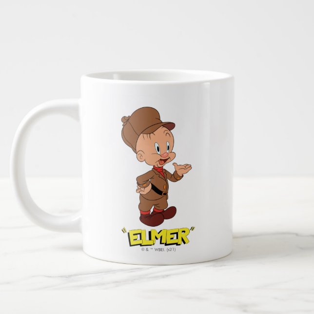 LOONEY TUNES™ Retro Laughs | ELMER FUDD™ Giant Coffee Mug (Left)