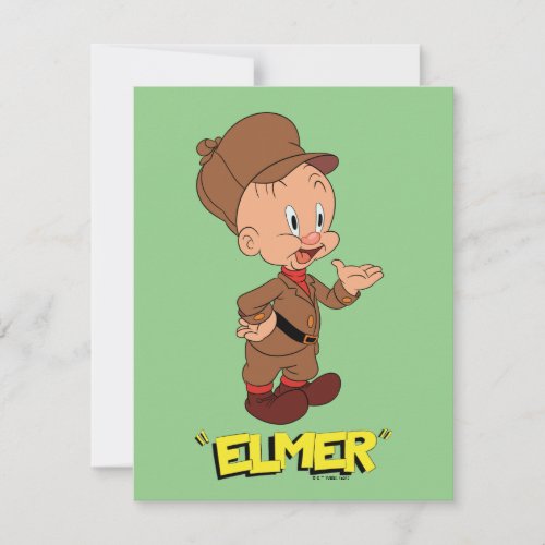 LOONEY TUNES Retro Laughs  ELMER FUDD Note Card