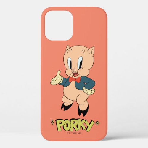 LOONEY TUNES Retro Laughs  Porky Pig iPhone 12 Case