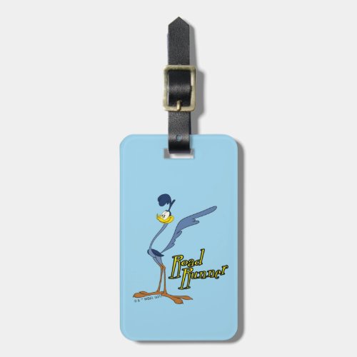 LOONEY TUNES Retro Laughs  ROAD RUNNER Luggage Tag