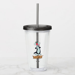 LOONEY TUNES™ Retro Laughs SYLVESTER™ Acrylic Tumbler