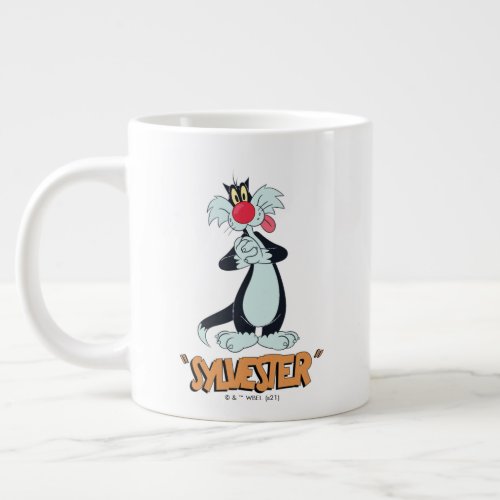 LOONEY TUNES Retro Laughs  SYLVESTER Giant Coffee Mug