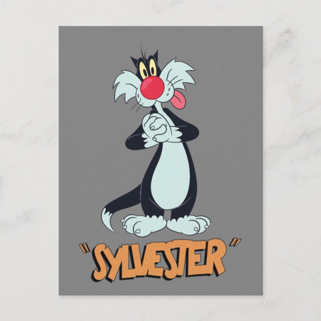 LOONEY TUNES™ Retro Laughs | SYLVESTER™ Postcard (Front)