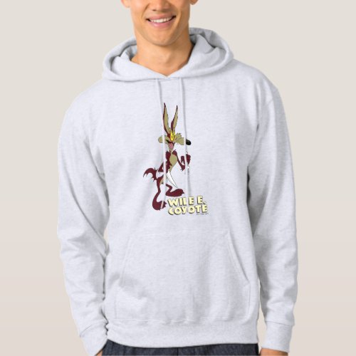 LOONEY TUNES Retro Laughs  WILE E COYOTE Hoodie