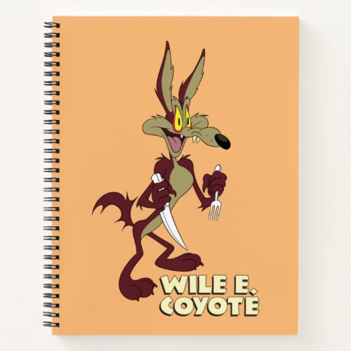 LOONEY TUNES Retro Laughs  WILE E COYOTE Notebook