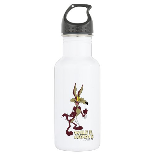 LOONEY TUNES Retro Laughs  WILE E COYOTE Stainless Steel Water Bottle