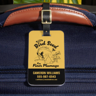 LOONEY TUNES™ ROAD RUNNER™ Bird Seed Luggage Tag