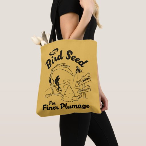 LOONEY TUNES™ ROAD RUNNER™ Bird Seed Tote Bag Zazzle