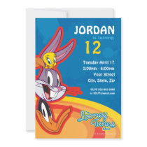 LOONEY TUNES™ Show Birthday Invitation