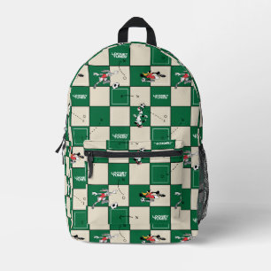LOONEY TUNES™ Soccer Grid Pattern Printed Backpack