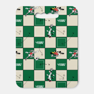 LOONEY TUNES™ Soccer Grid Pattern Seat Cushion