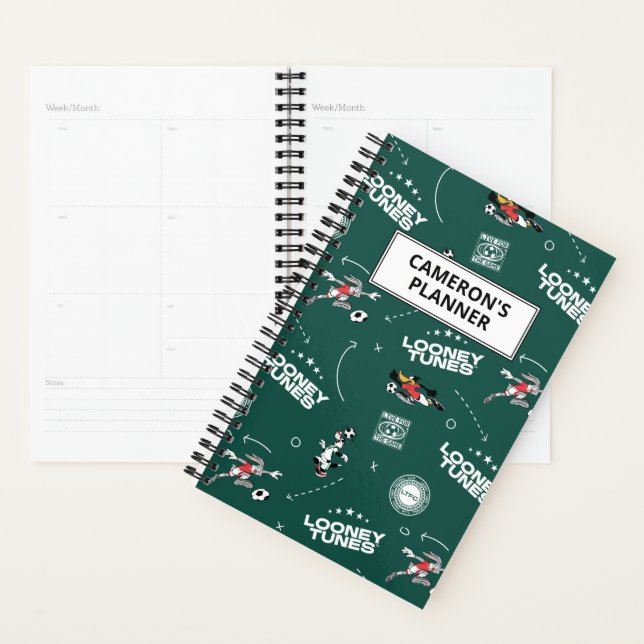 LOONEY TUNES™ Soccer Playbook Pattern Planner (Display)