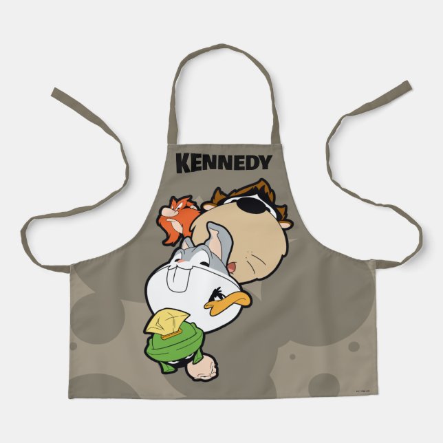 LOONEY TUNES™ Stylized Big Heads Apron (Front)
