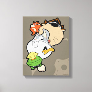 LOONEY TUNES™ Stylized Big Heads Canvas Print
