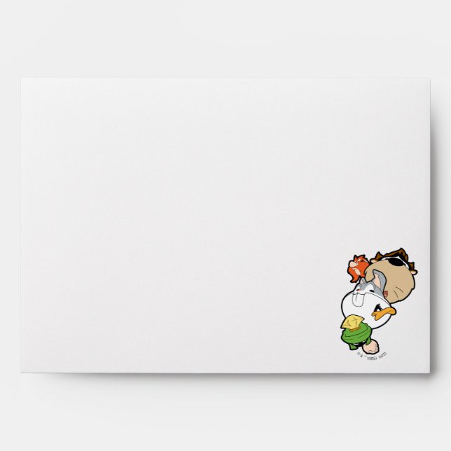 LOONEY TUNES™ Stylized Big Heads Envelope (Front)