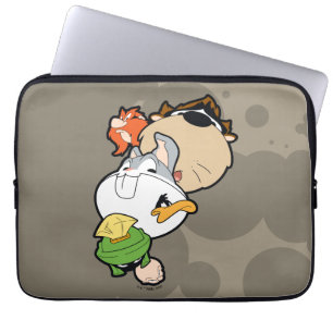 LOONEY TUNES™ Stylized Big Heads Laptop Sleeve