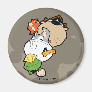 LOONEY TUNES™ Stylized Big Heads Magnet