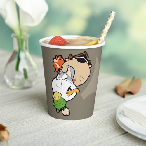 LOONEY TUNES Stylized Big Heads Paper Cups