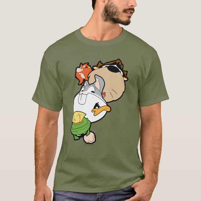 LOONEY TUNES™ Stylized Big Heads T-Shirt (Front)