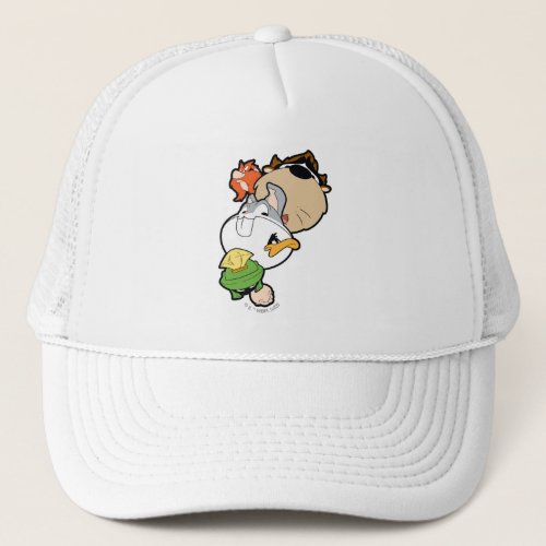 LOONEY TUNESâ Stylized Big Heads Trucker Hat