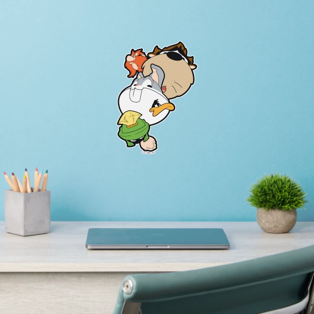 LOONEY TUNES™ Stylized Big Heads Wall Decal (Home Office 2)
