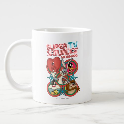 LOONEY TUNES  Super TV Saturday Morning Giant Coffee Mug