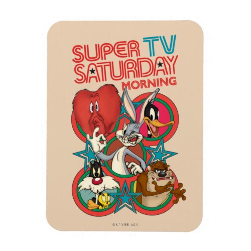 LOONEY TUNES  Super TV Saturday Morning Magnet