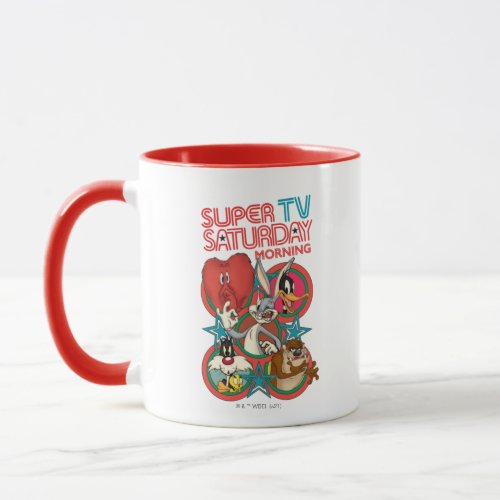LOONEY TUNES  Super TV Saturday Morning Mug
