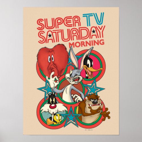 LOONEY TUNES  Super TV Saturday Morning Poster